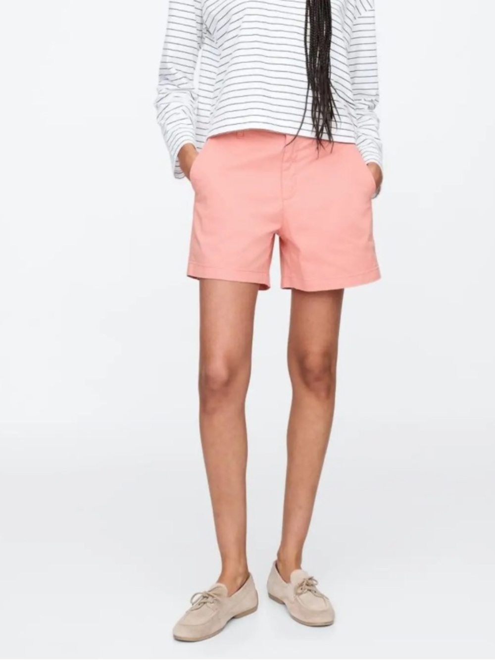 LOFT Ann Taylor High Rise shorts 100% Cotton